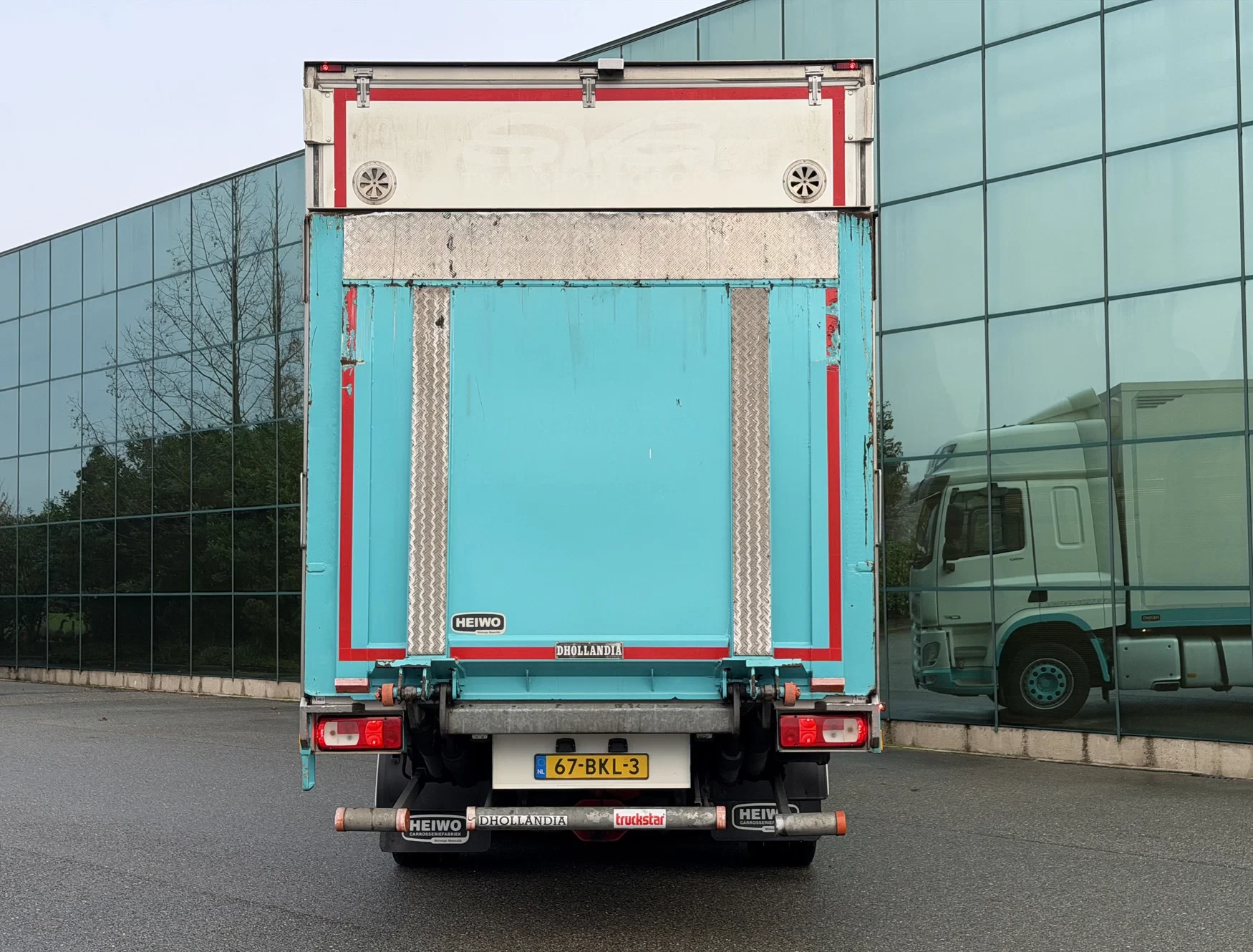 DAF CF 450 2018 - FAN 6X2 HEIWO BAK 875 x 250 x 275 CM INW. CARRIER 3.000 KG KLEP SUPER STAAT immagine 20
