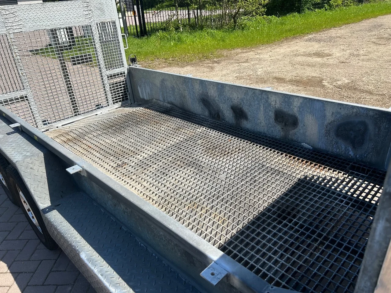 Veldhuizen 2007 - Be oplegger 5.5 ton kuip dieplader roostervloer immagine 9