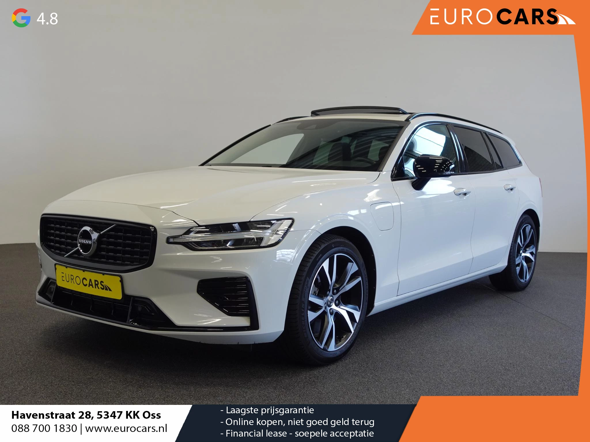 Volvo V60 2021 - 2.0 T6 Recharge AWD R-Design afbeelding 1