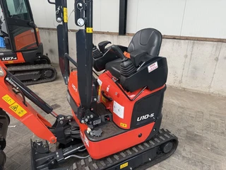 Kubota U10 minigraver DEMO 2023 10 uur €295 LEASE 2023 afbeelding 3 miniatuur