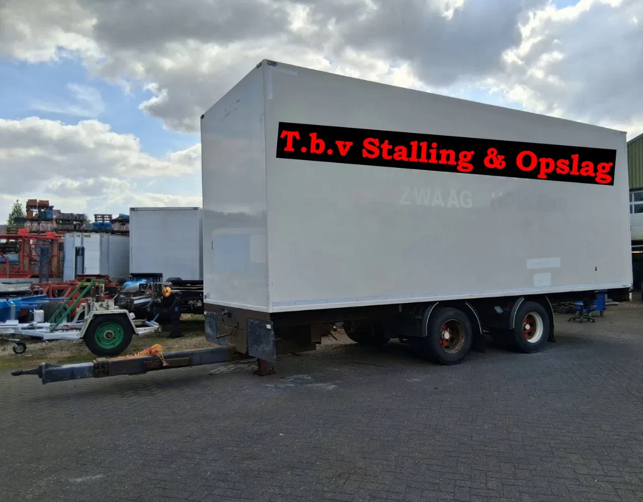 DRACO 2006 - MZS-220 > 2 As Wipkar Gesloten - Stalling & Opslag, WV-JR-16 afbeelding 1