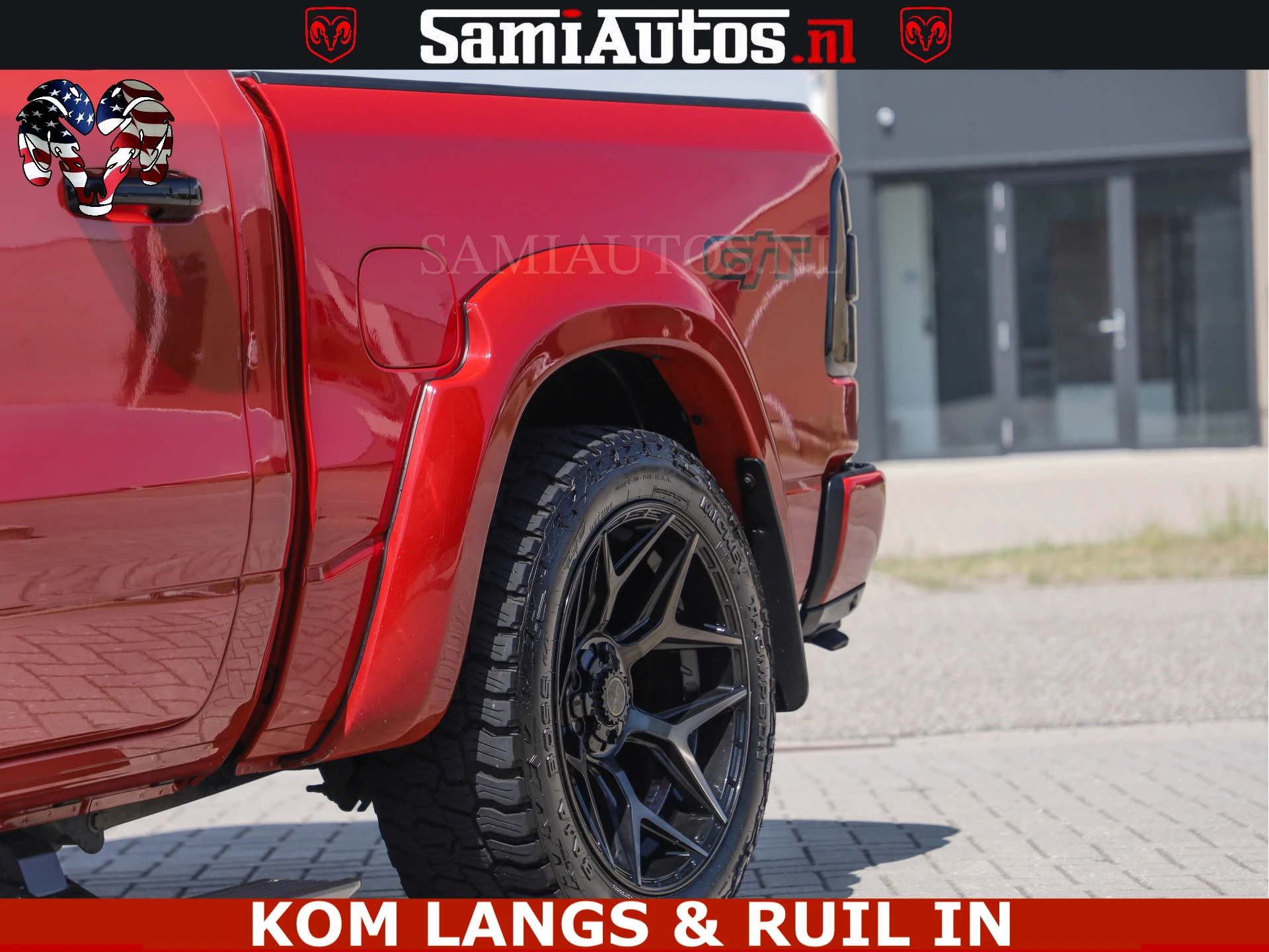 Dodge Ram Pick-Up 2024 - GT TRX PACK | 5.7 V8 HEMI | FLAME RED | HULK PACK | LUCHTVERING | MEGA DIK | DC | afbeelding 48