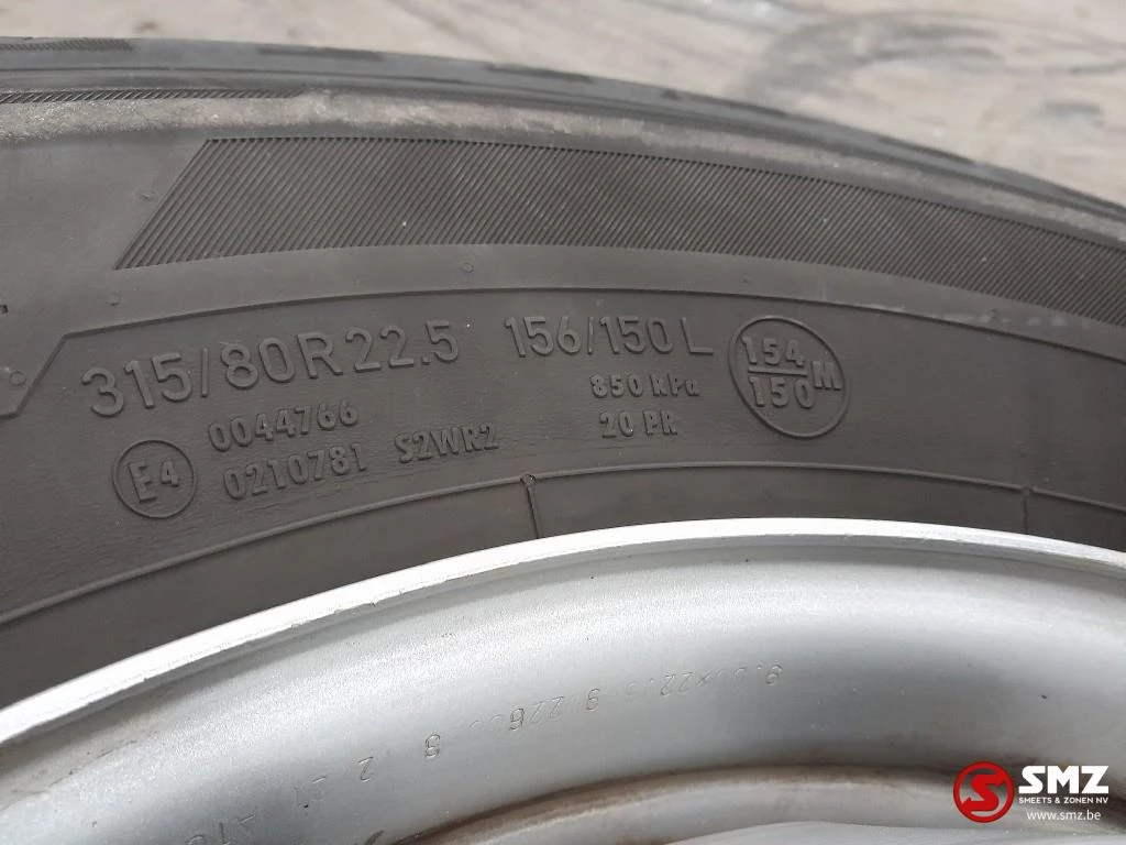 Continental - Occ vrachtwagenband 315/80R22.5 156/150L Continent obrázek 5