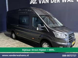 Ford Transit 2020 - 2.0 TDCI 185pk L4H3 Dubbele Cabine Euro6 *Rijklaar Direct Rijden* Airco | 6-Zits | Camera | Cruisecontrol imagen 9