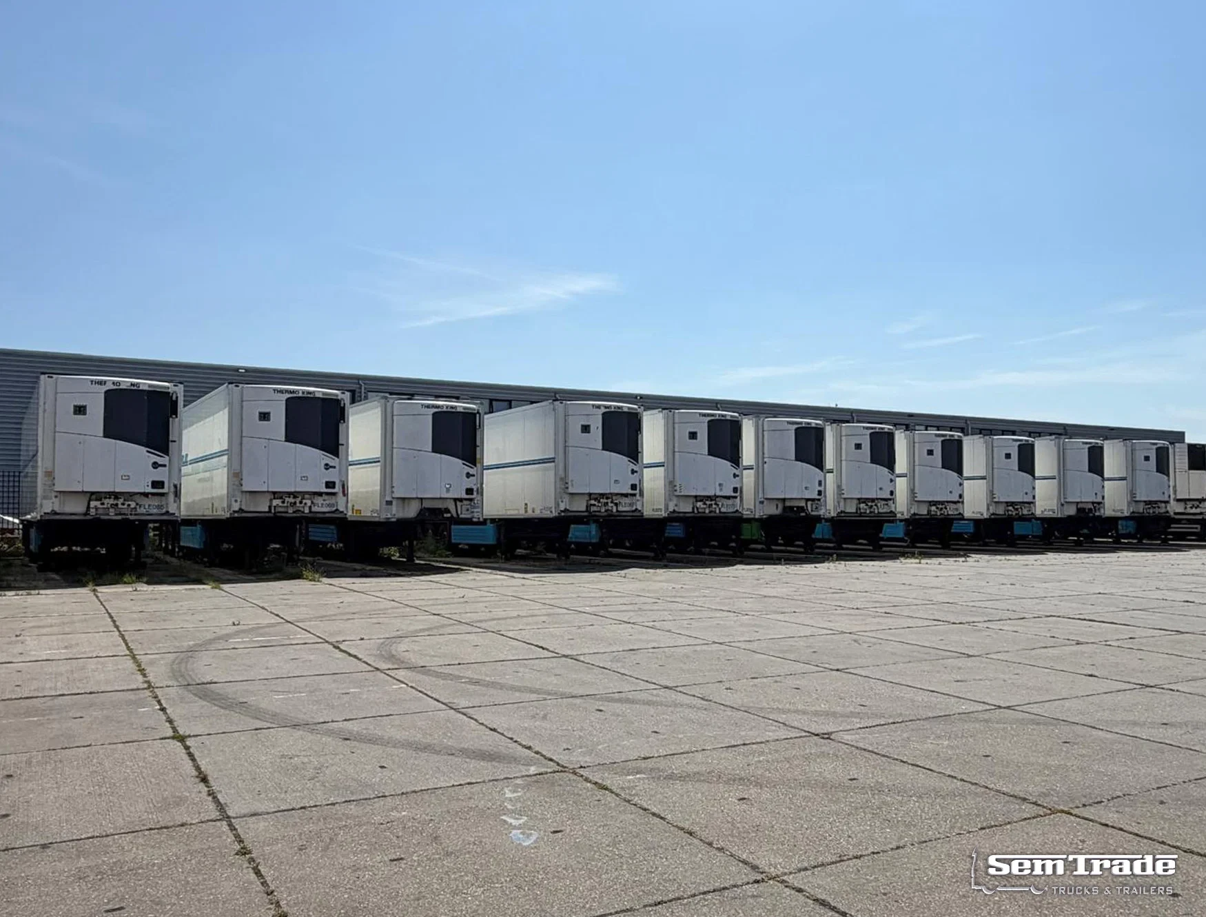 Schmitz Cargobull 2018 - SCB*S3B THERMO KING SLXi300 FLOWERWIDE 270 CM HIGH DISC BRAKES HOLLAND TRAILER MANY PIECES AVAILABLE afbeelding 1