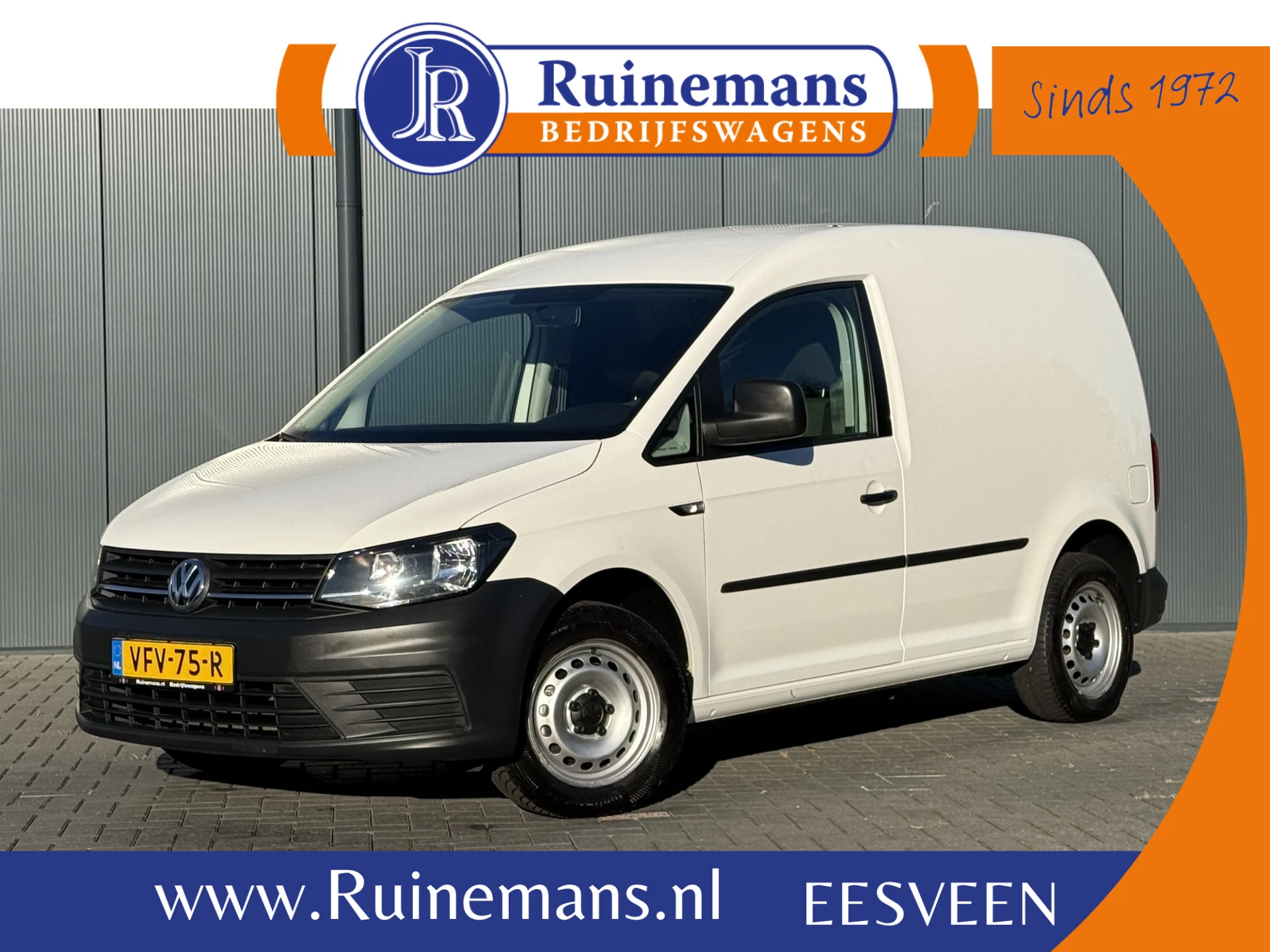 Volkswagen Caddy 2020 - 2.0 TDI / L1H1 / TREKHAAK / AIRCO / CRUISE / NAVI / CARPLAY / DAB+ / ORIG. NL zdjęcie 1