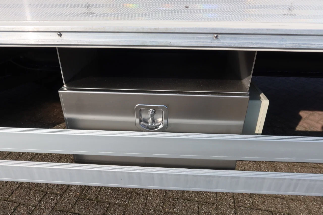 HEIWO TGM 15.290 2020 - Trekker + Heiwo city trailer geïsoleerd + klep 2500 kg afbeelding 14