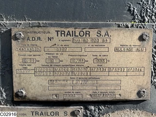 Trailor N/A 1994 - tank 39867 liter, 9 Comp afbeelding 5