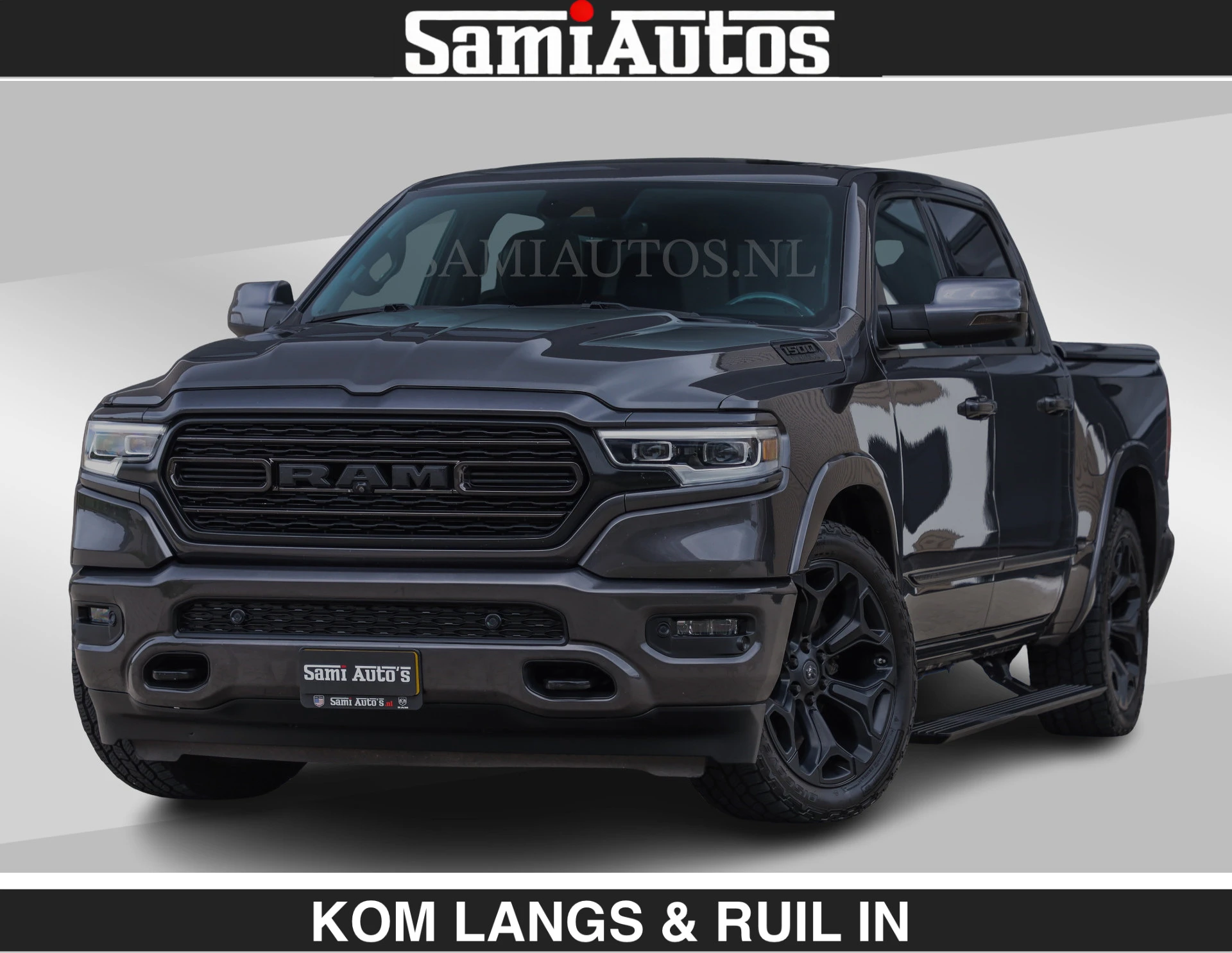 Dodge Ram Pick-Up 2021 - LIMITED | HEMI 5.7 V8 | MWK KLEP | BOM VOL | GRANITE GRIJS KLEUR | LUCHTVERING | MEEST LUXE | image 1