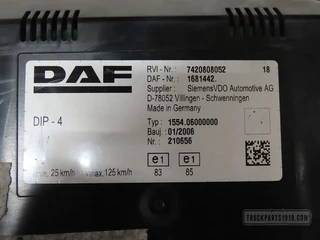 DAF N/A - Electrical System Instrumentenpaneel DAF LF bild 2