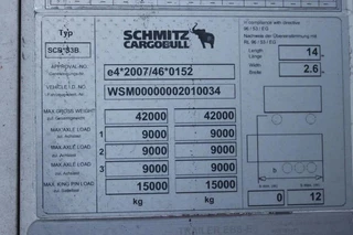 Schmitz Cargobull 3 2014 - N/A изображение 11