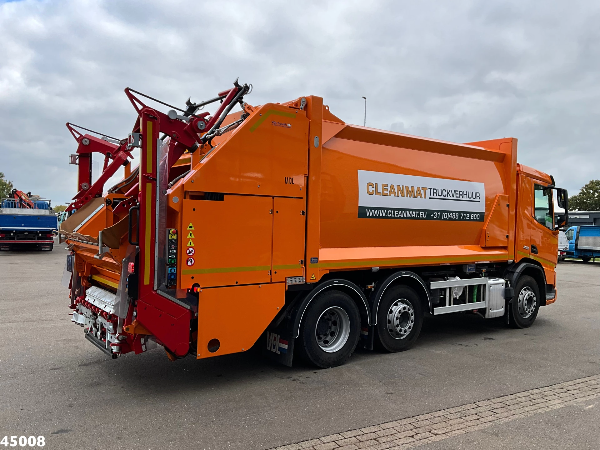 DAF FAG XD 340 Euro 6 VDL VORAX 20m³ Welvaarts weegsysteem 2024 Bild 6