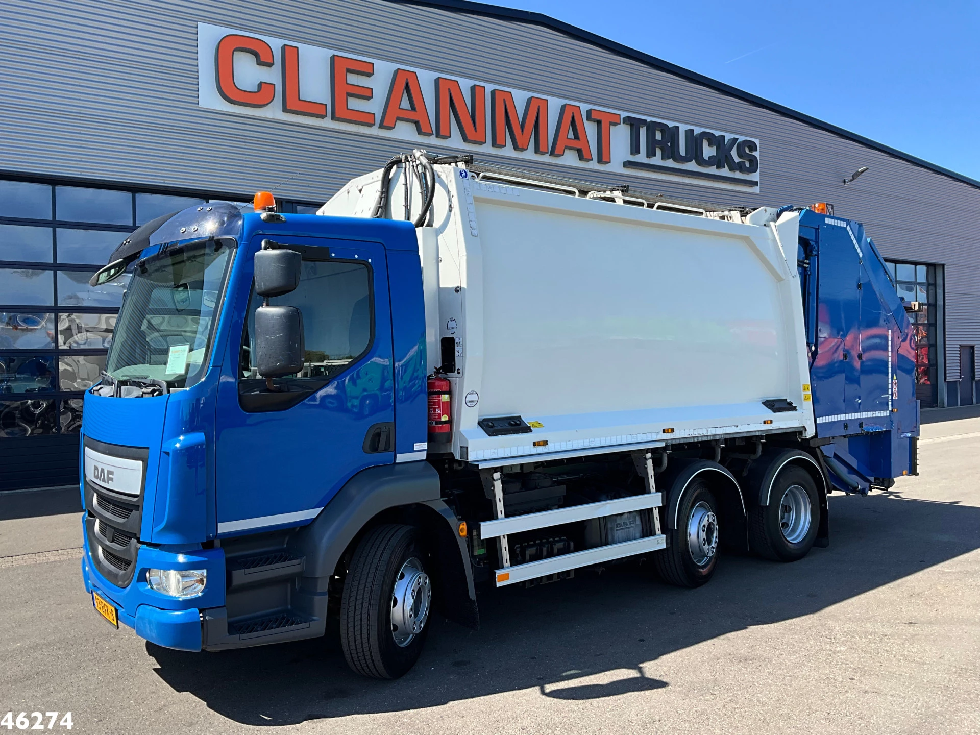 DAF FAG LF 220 Euro 6 Geesink 14m³ 2014 imagem 1