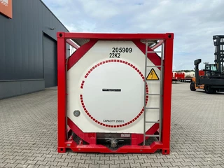 CIMC N/A 2007 - 20FT ISO / 25.060L / 1-COMP / 3 BAFFLES / UN PORTABLE T11 / 22K2 / 5Y test: 11-2028 image 8