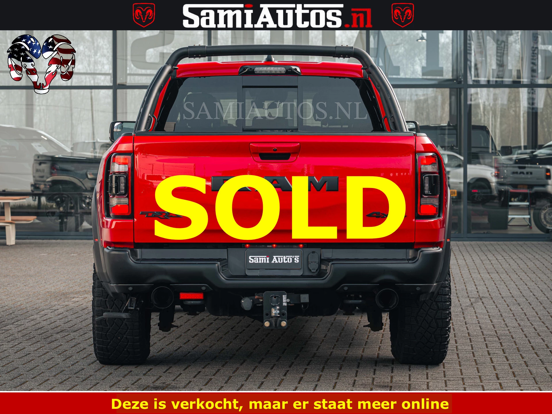 Dodge Ram Pick-Up 2023 - TRX HELLCAT | 6.2 V8 702PK | FLAME RED | BOM VOL | CARBON | RAMBAR | HUD | LPG | BEAD-LOCK WHEELS | immagine 33