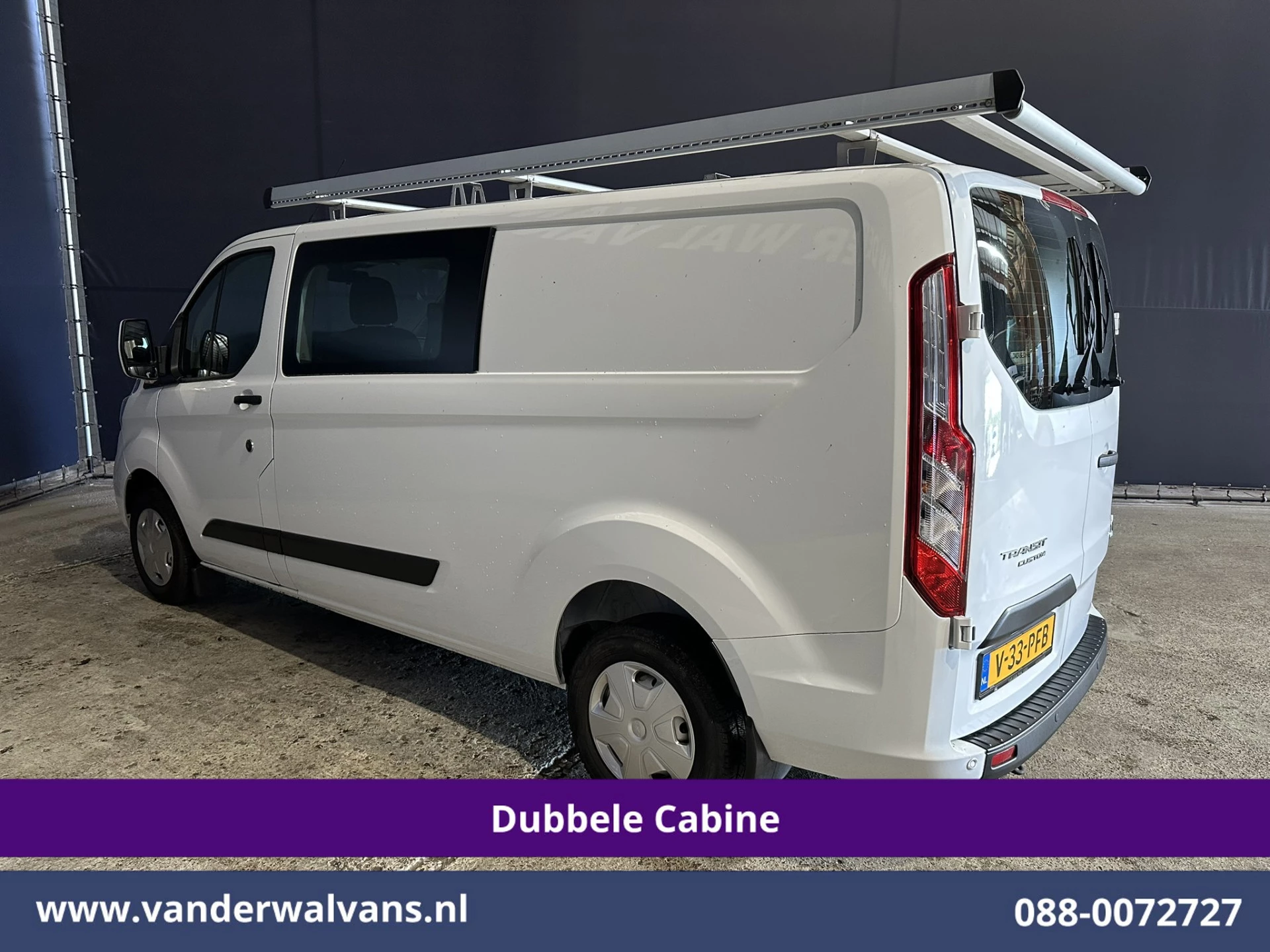 Ford Transit Custom 2021 - 2.0 TDCI 130pk L2H1 Dubbele Cabine Euro6 inrichting | Airco | 5-Zits | Imperiaal | LED | Cruisecontrol imagen 10