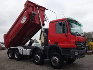 Mercedes-Benz Actros 2007 - 4141 MEILLER 20 CUB STEEL KIPPER,8X8 te koop
