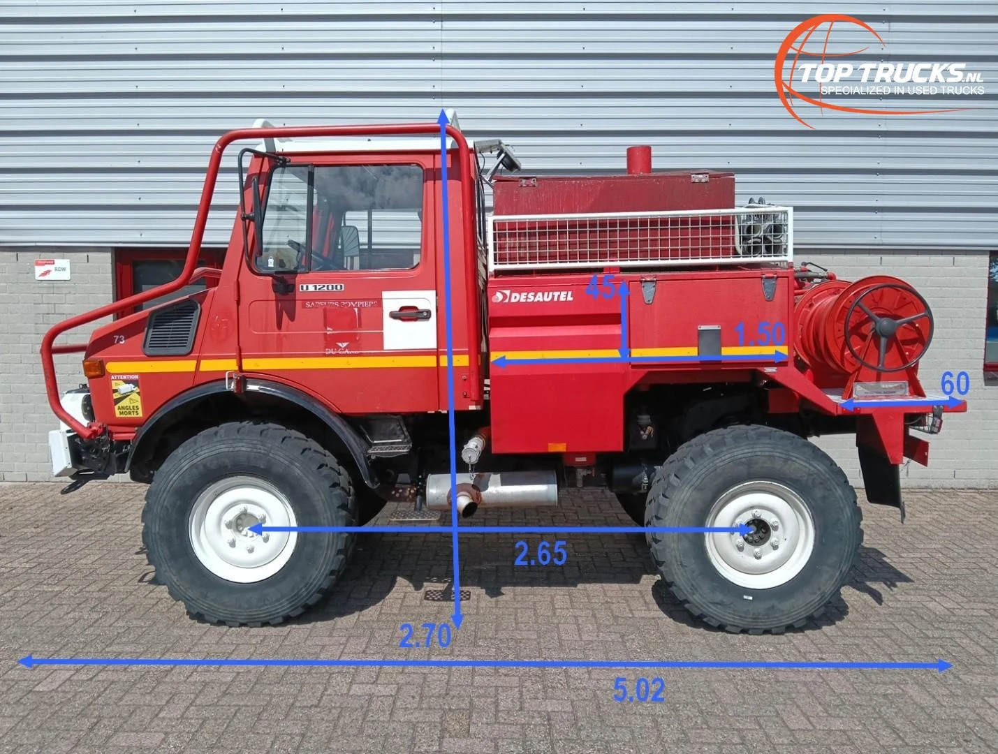 Mercedes-Benz Unimog U 1200 1995 afbeelding 2