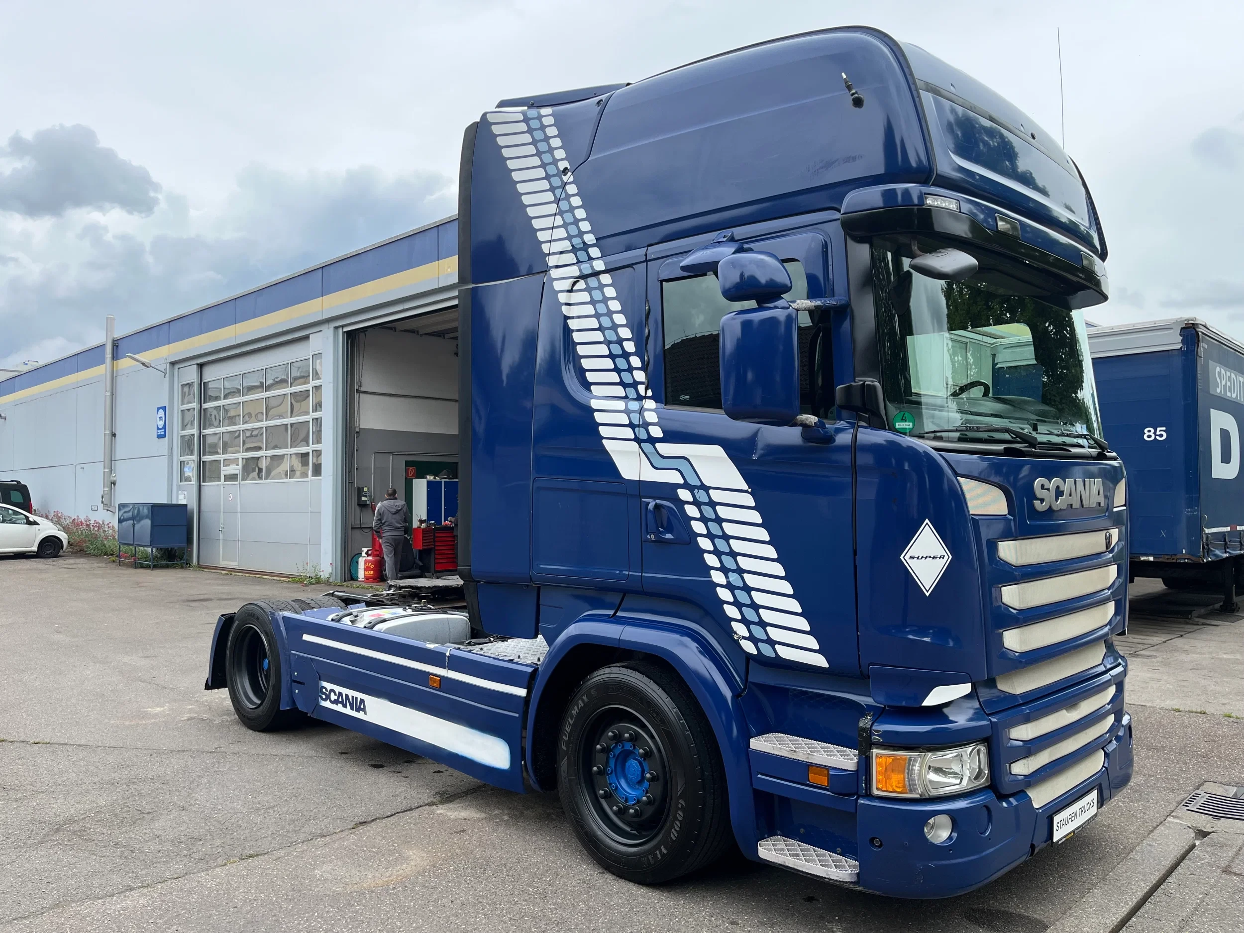 Scania R 2015 - R410 5 x Volumen-SZM 4x2 *MEGA *Retarder *Topline Bild 7