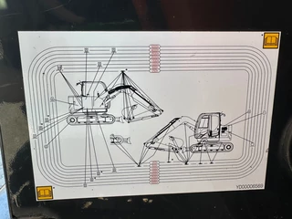 Hitachi N/A 2015 - ZX85US-5A / Lehnhoff snelwissel met zwenkmotor / 3279h !! / Graafmachine / Excavator / Bagger image 24