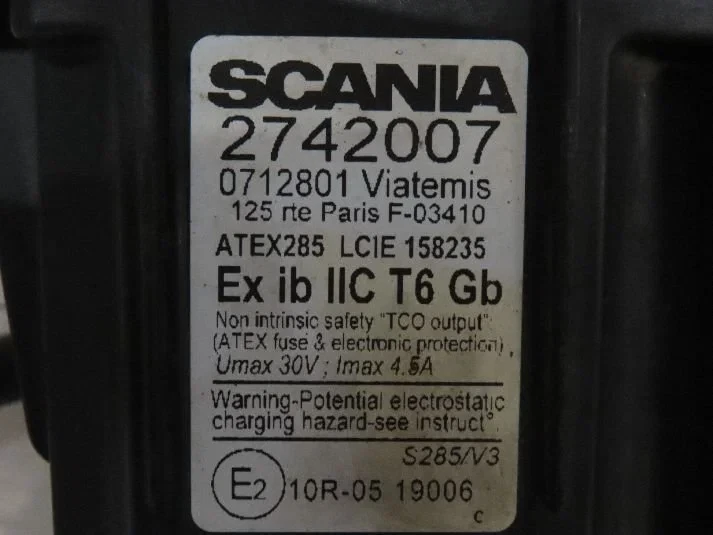 Scania - Electrical System Accu hoofdschakelaar Scania obrázek 1