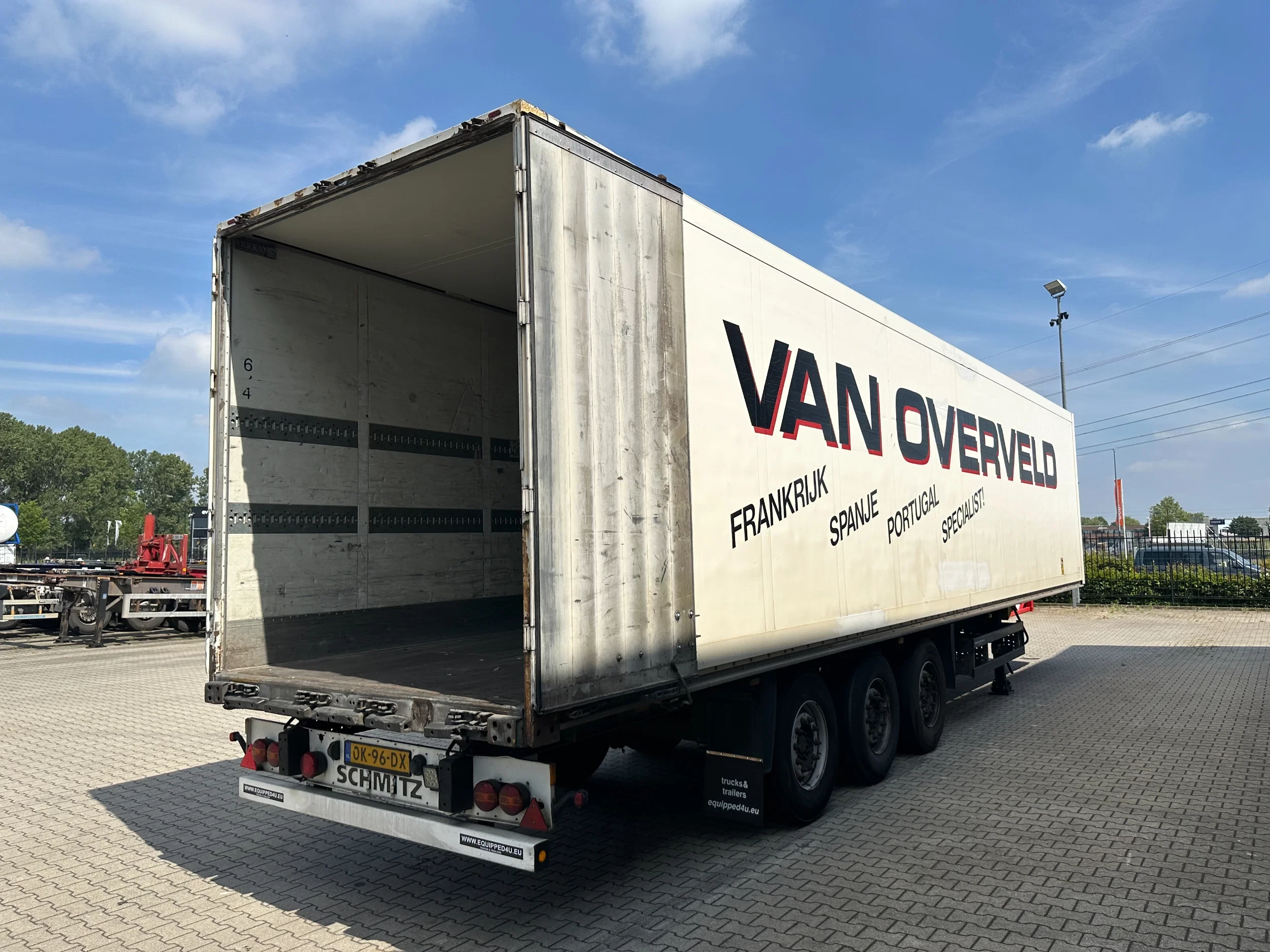 Schmitz Cargobull 2008 - SKO24 / SAF DISC / 2x LIFTAXLE / GALVANIZED / NL-TRAILER Bild 10