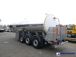 Maisonneuve Food (milk) tank inox 29 m3 / 1 comp + pump 2014 immagine 3 miniatura