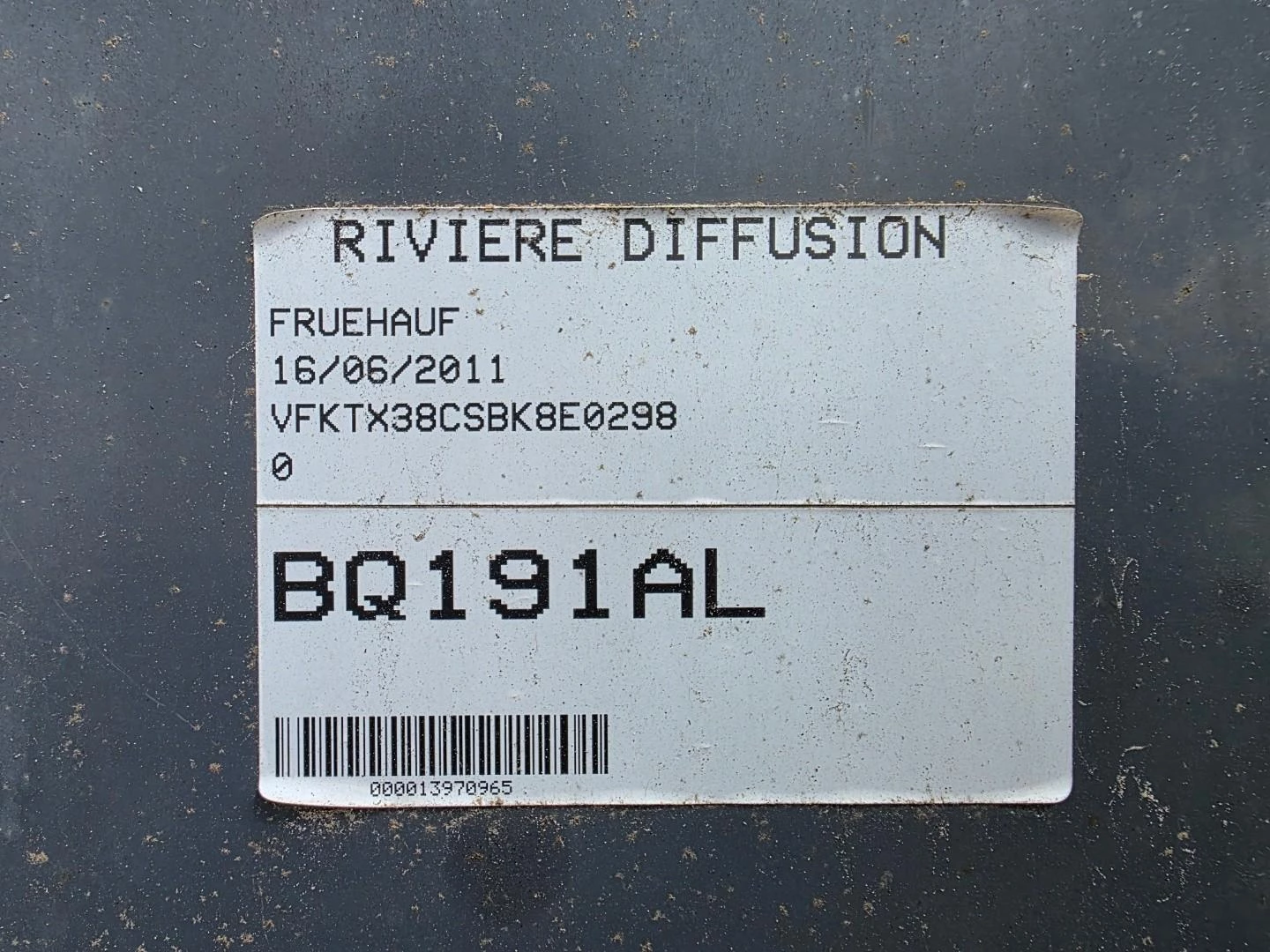 Fruehauf SAF - Disc 2011 zdjęcie 11