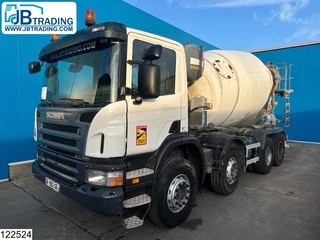 Scania P 2007 - 380 8x4, EURO 4, CIFA, 9m3, Manual transmission te koop
