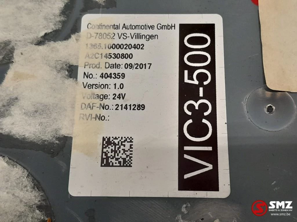 DAF 2017 - Occ ECU VIC3-500 regeleenheid DAF immagine 5