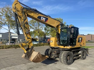 Caterpillar N/A 2017 - M318F VA-giek  hydraulische snelwissel CW30, airco image 1