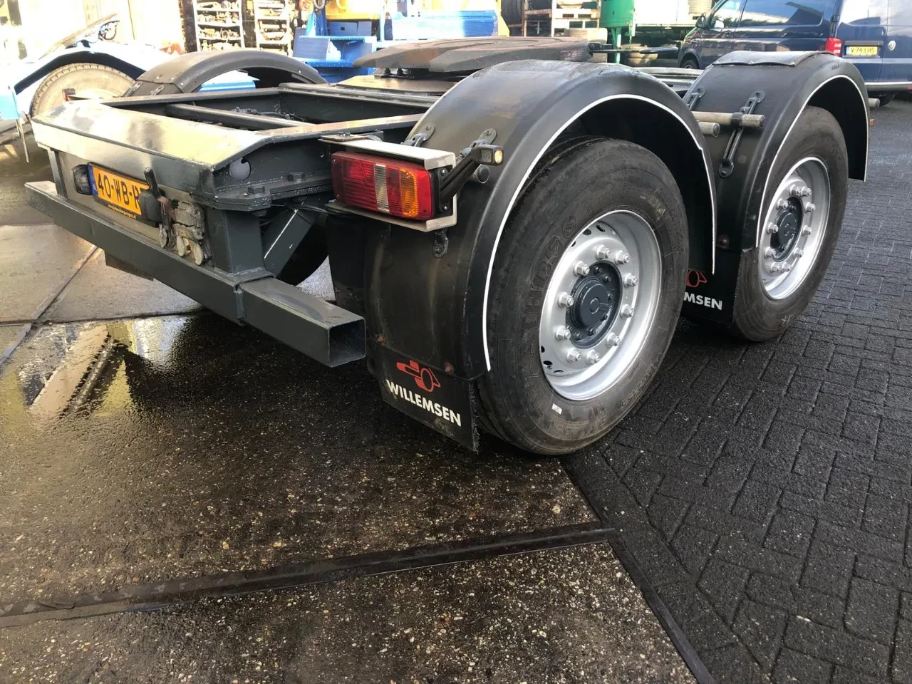 Tracon 2008 - TD18 Tandemas ( 2 AS ) Dolly 18.000 kg. 40-WB-RT ( 3 stuks) image 9