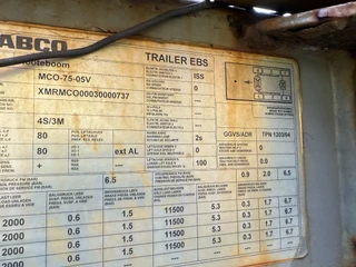 Nooteboom N/A 2003 - MCO-75-05V/Z - 2x EXTENDABLE - 4 AXLES FORCED STEERING immagine 15