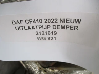 DAF - 2121619 UITLAAT BUIS DAF CF EURO 6 NIEUW EN GEBRUIKT imagen 3 miniatura