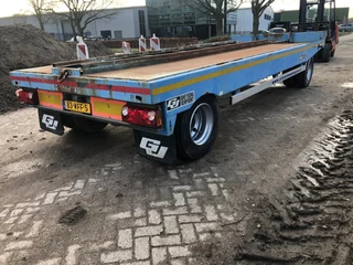 Gheysen en Verpoort N/A 2011 - R2110B 2 As Dieplader Aanhangwagen Open - T.b.v. Containers - Bladvering, 83-WFF-5 afbeelding 11