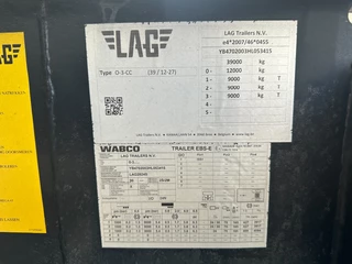 LAG N/A 2017 - 20FT/30FT ADR Chassis / BPW DRUM / ADR (EXII, EXII, FL, AT) / NL-Chassis / 10x available obrazek 25