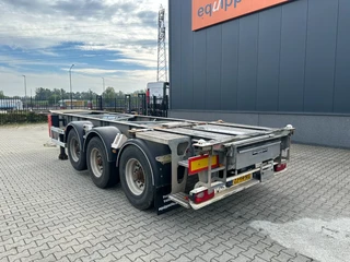 Van Hool 2006 - 20FT/30FT ADR CHASSIS / galvanized / BPW DRUM / liftaxle / NL-chassis afbeelding 3 miniatuur