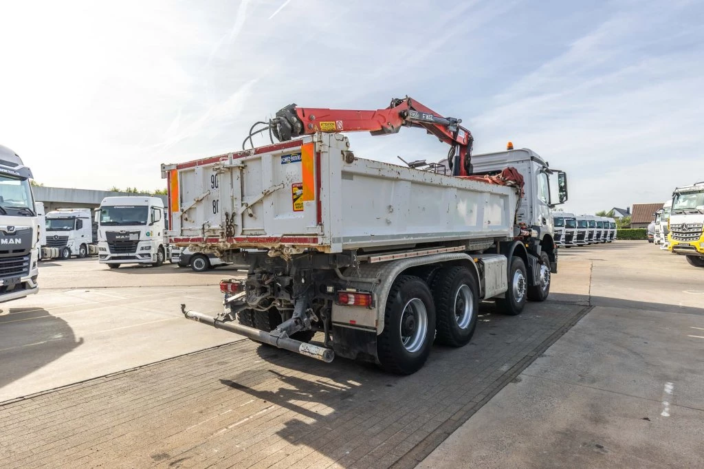 Mercedes-Benz 2017 - ACROCS 3243 BB+BIBENNE+ BAE HYDR+FASSI 16T/m+2EXT изображение 10