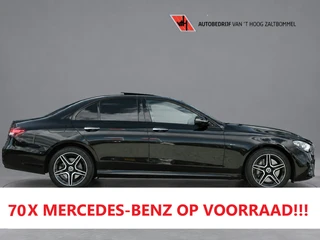 Mercedes-Benz E-Klasse 2021 - 300e AMG Line NIGHT PAKKET PANORAMADAK LEDER MEMORY BURMESTER 360-CAMERA KEY-LESS GO <<NL AUTO>> te koop