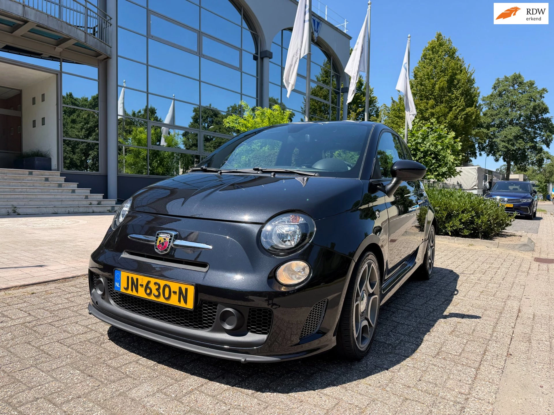 Fiat 500 2014 - 1.4 T-Jet Abarth Elaborabile automaat ,leer ,apk afbeelding 1