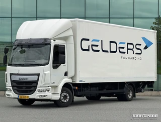 DAF LF 210 2017 - FT EURO 6 AIRCO DHOLLANDIA TAIL LIFT 700x250x240 CM INSIDE TOP CONDITION HOLLAND-TRUCK te koop