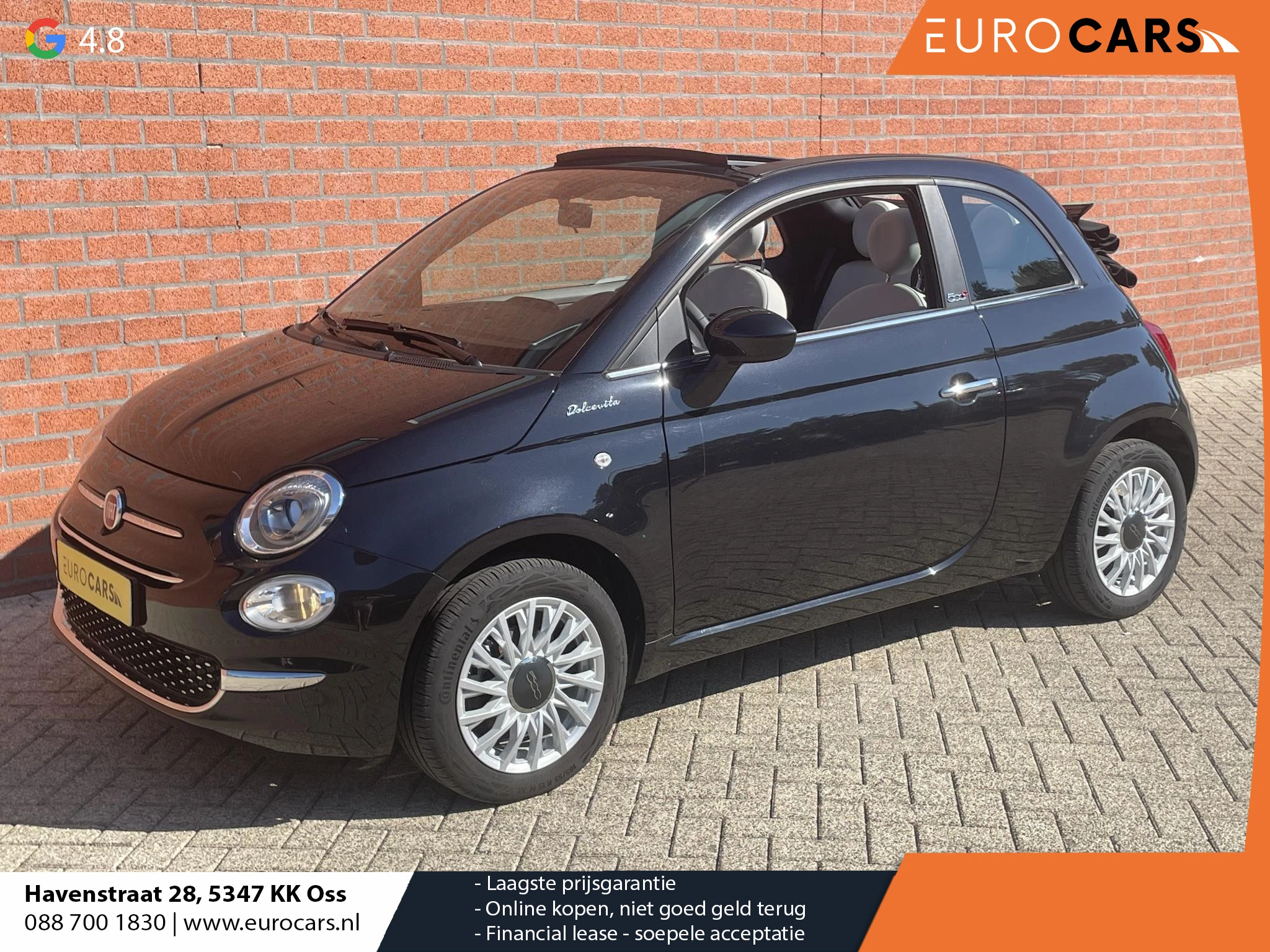 Fiat 500C 2023 - 1.0 Hybrid 69pk Dolcevita image 1