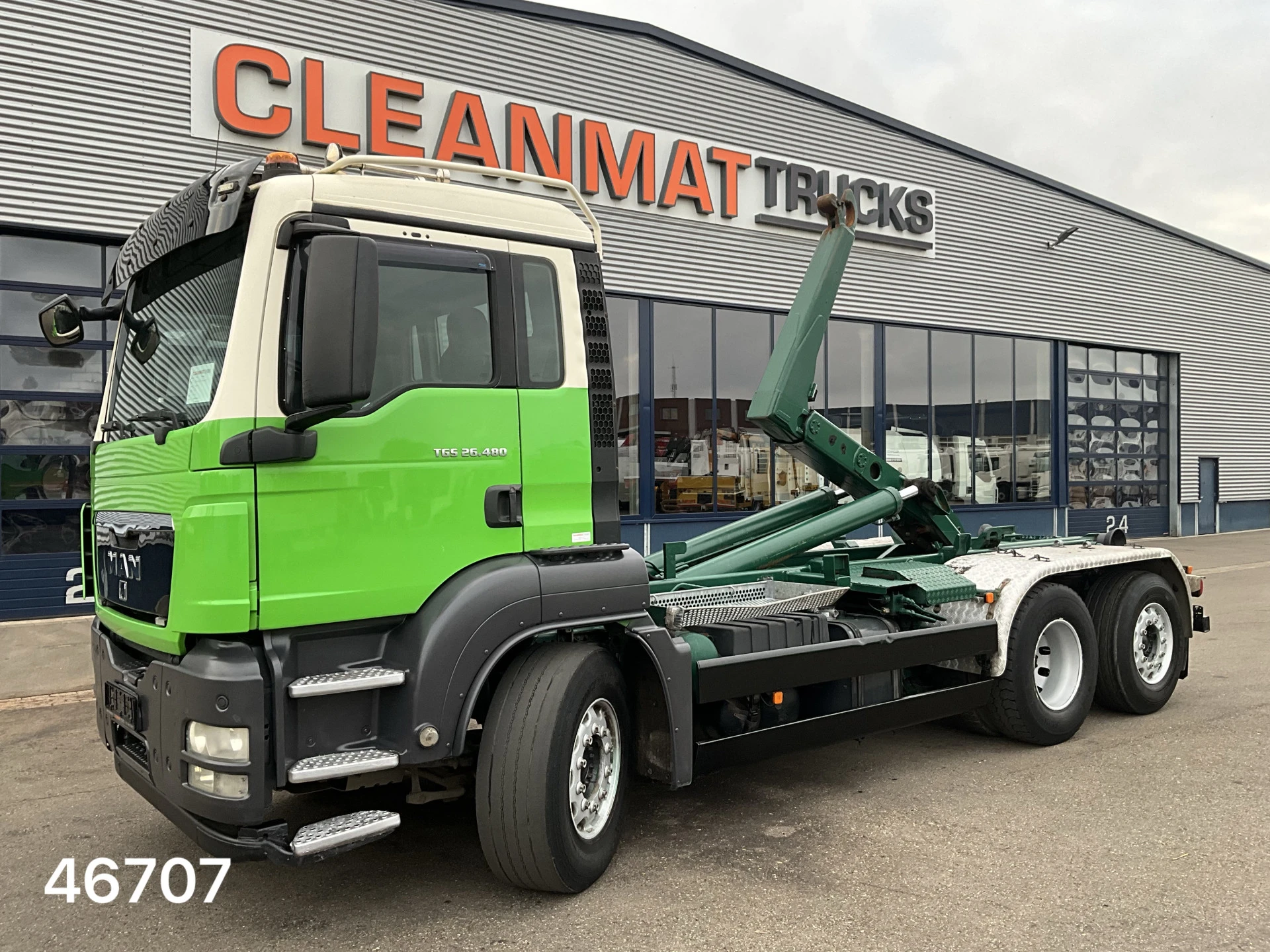 MAN TGS 2009 - 26.480 Meiller 20 Ton haakarmsysteem afbeelding 1