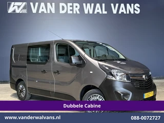 Opel Vivaro 2018 - 1.6 CDTI 122pk L1H1 Dubbele Cabine Euro6 Airco | 6-Zits | LED | Cruisecontrol | te koop