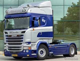 Scania R 2016 - R450 HIGHLINE RETARDER PARK AIRCO 4-POINT AIR SUSPENSION SPECIAL INTERIOR HOLLAND TRUCK te koop