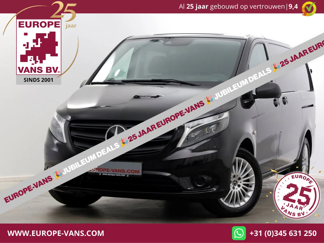 Mercedes-Benz Vito 2024 - 119 CDI 190pk RWD 9G Automaat Lang D.C. LED/Airco/2x Schuifdeur 01-2024 afbeelding 1