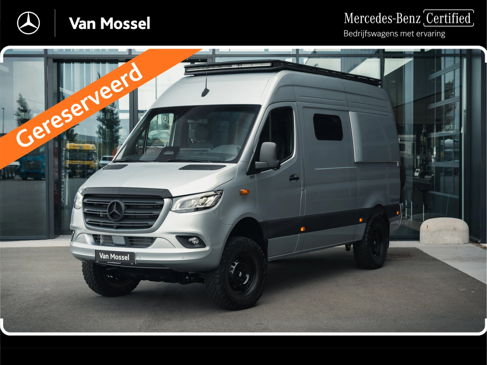 Mercedes-Benz Sprinter 2025 - 319 L2H2 Aut. 4X4 OVERLAND Camper Sprinter afbeelding 1