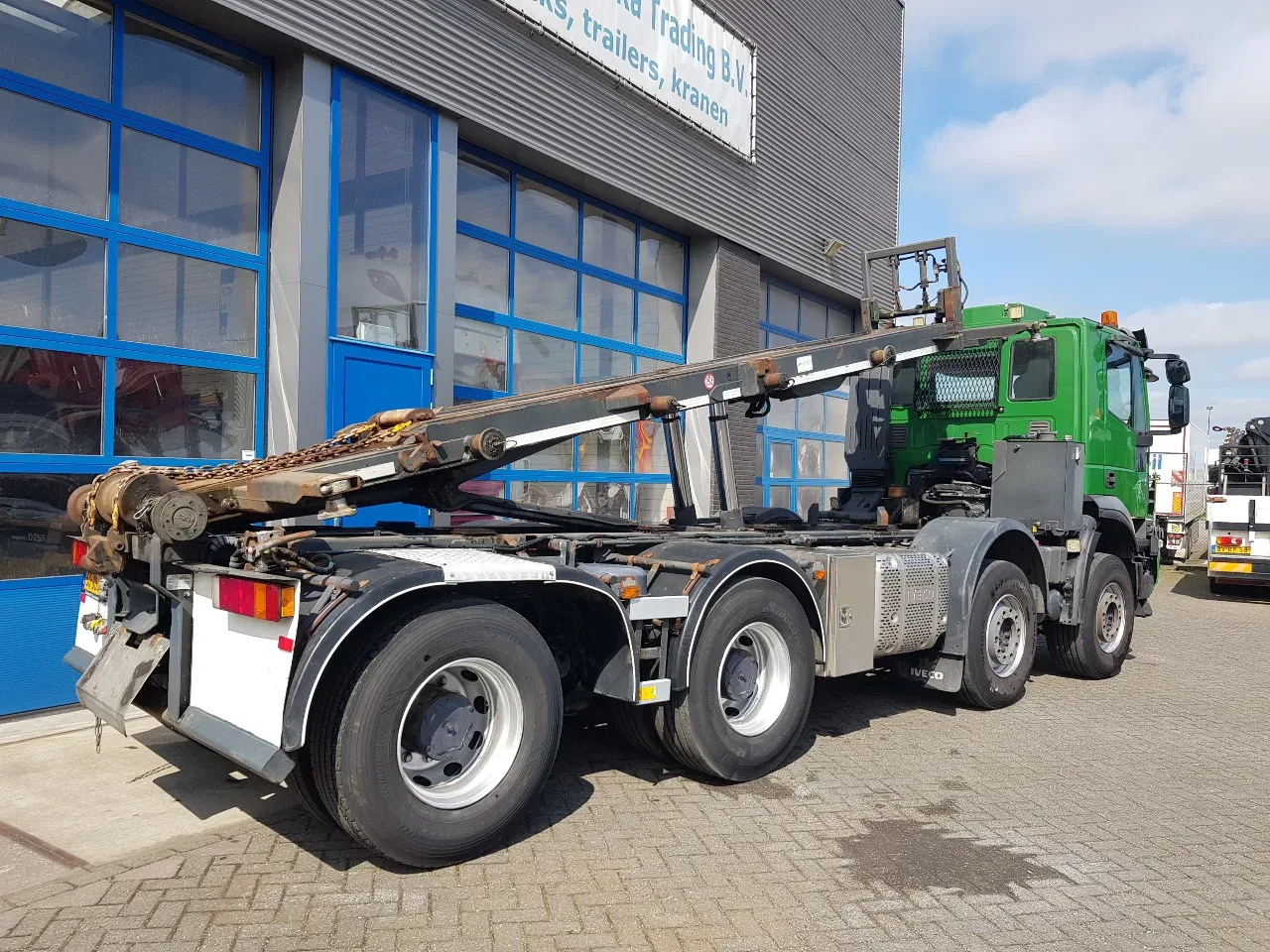 Iveco Stralis 2014 - 450 8x4 Steel 430.000 km kettingsyst 30 ton obrázek 20