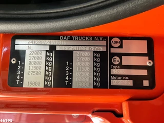 DAF FAN CF 290 Euro 6 Geesink 24m³ 2015 - N/A изображение 26