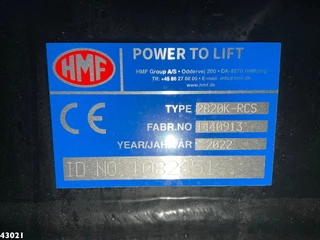 DAF FAQ CF 430 HMF 28 Tonmeter laadkraan 2023 - N/A obrazek 20